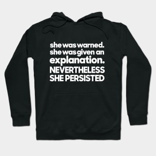 nevertheless, she persisted Hoodie